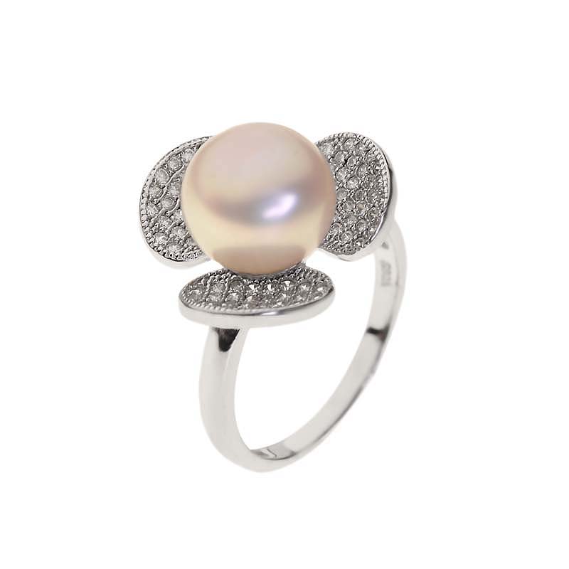 Gyöngyös ezüst gyűrű