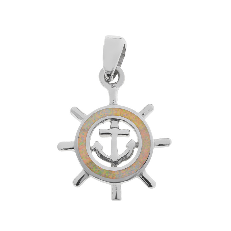 Opál köves vasmacska medál