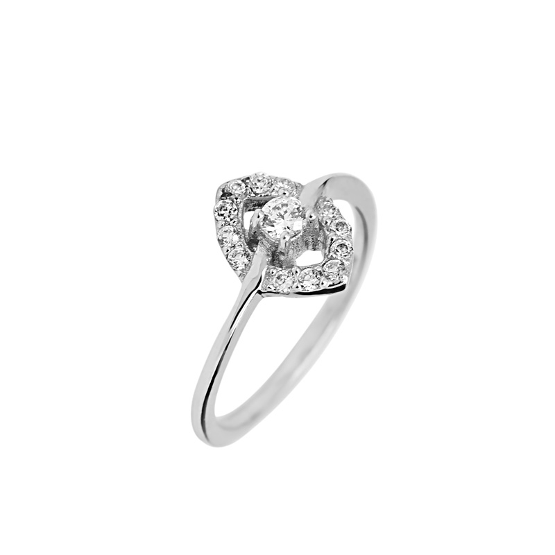 Köves ezüst gyűrű