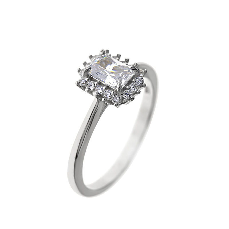 Köves ezüst gyűrű