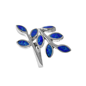 Kék opálos ékszer