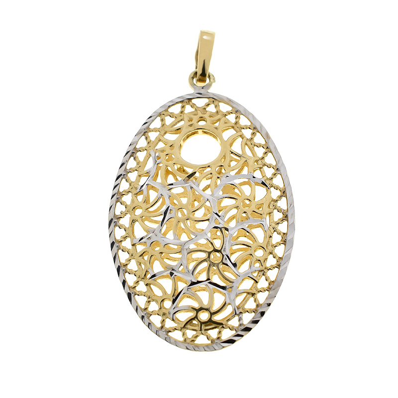 Arany ovális medál