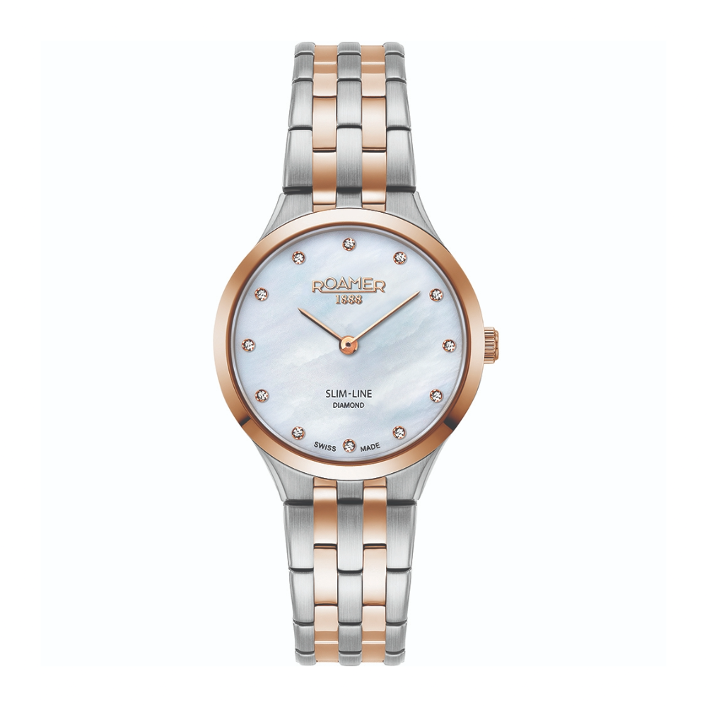 Roamer Slim-Line Diamond karóra 512847 49 89 20