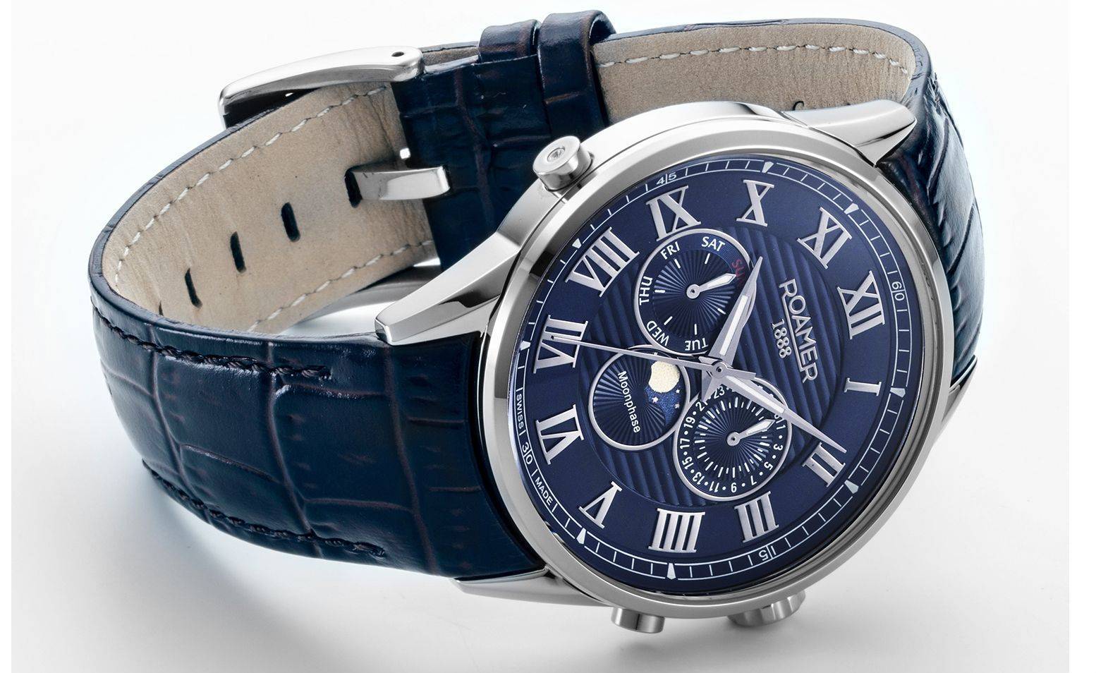 Roamer Superior Moonphase II karóra 513821 41 45 05 - Image 2