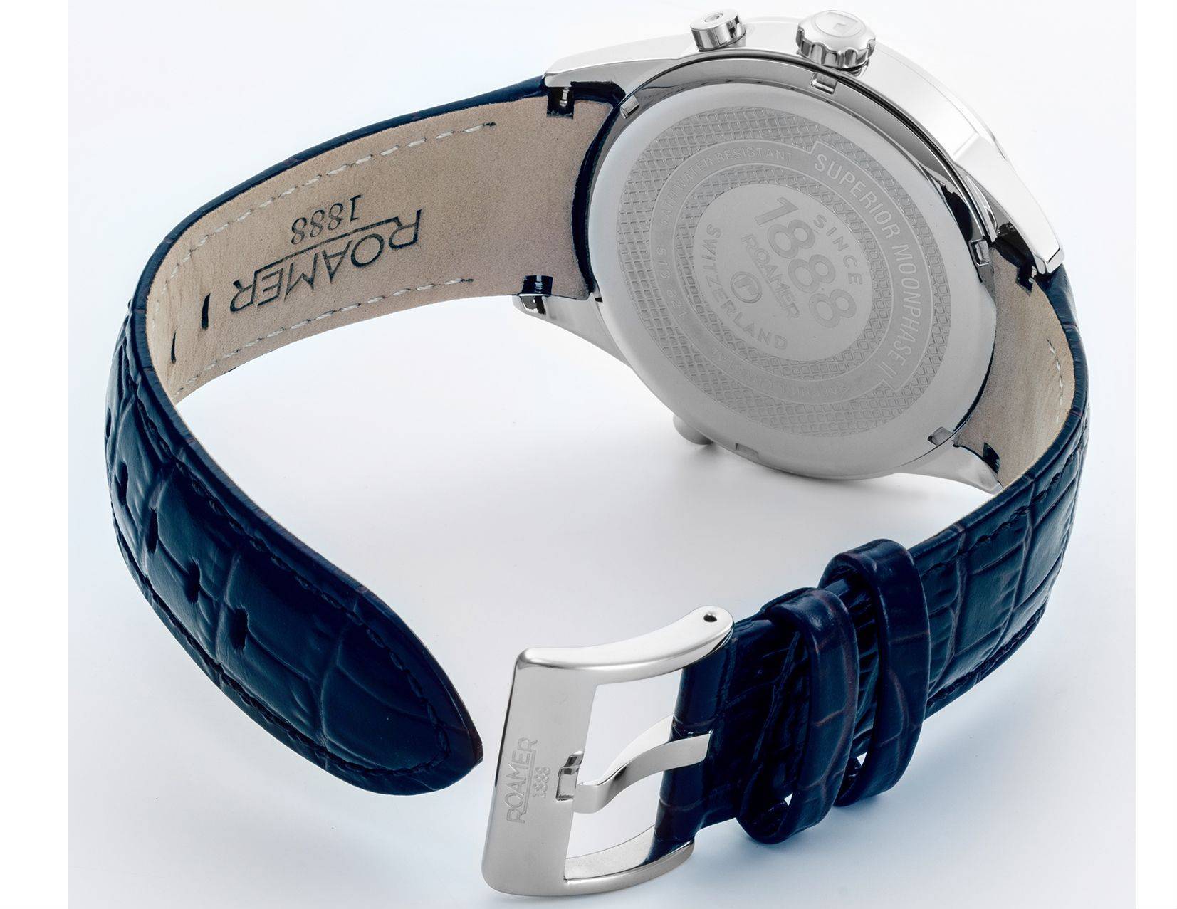 Roamer Superior Moonphase II karóra 513821 41 45 05 - Image 3