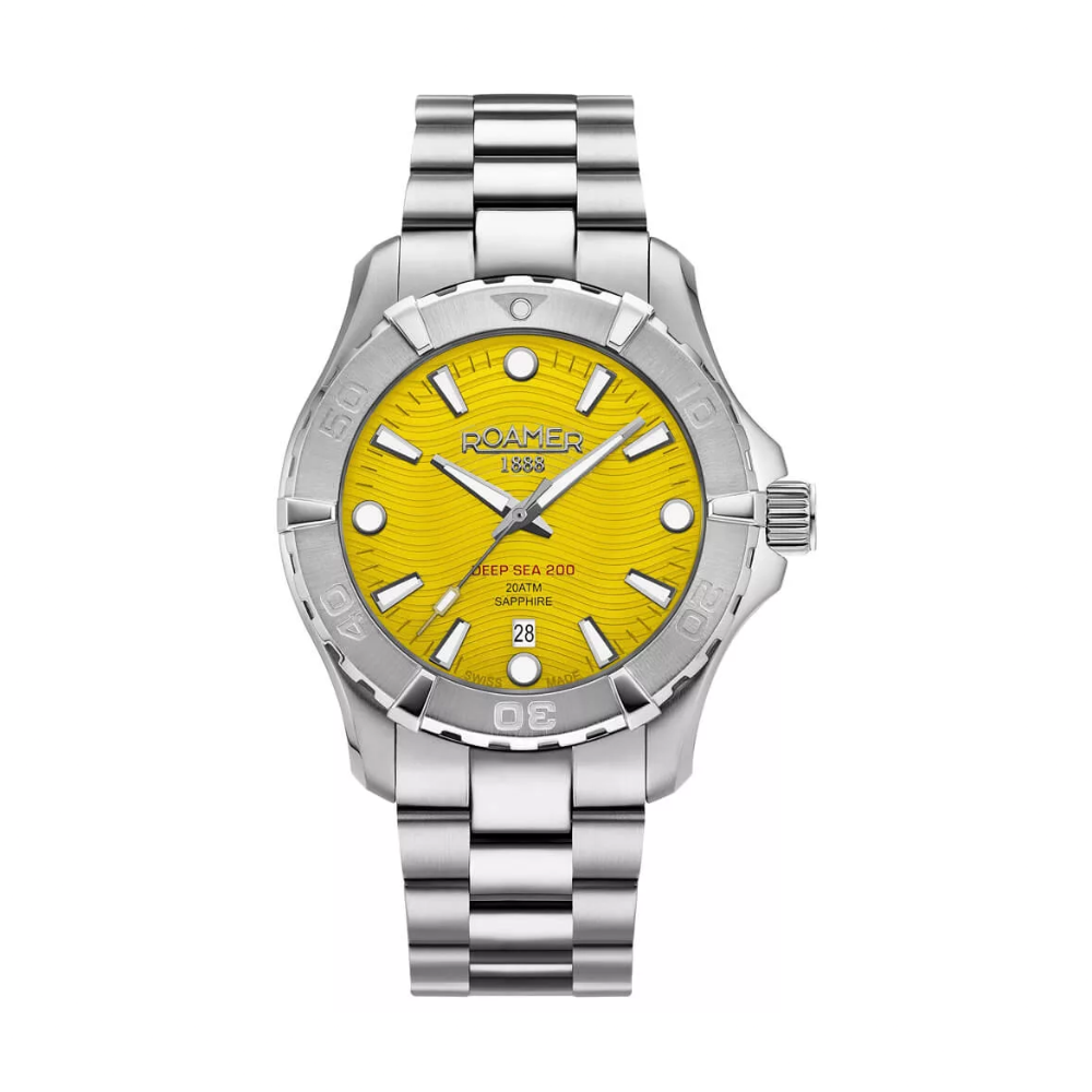 Roamer Deep Sea 200 Canola Limited Edition karóra 860833 41 05 20