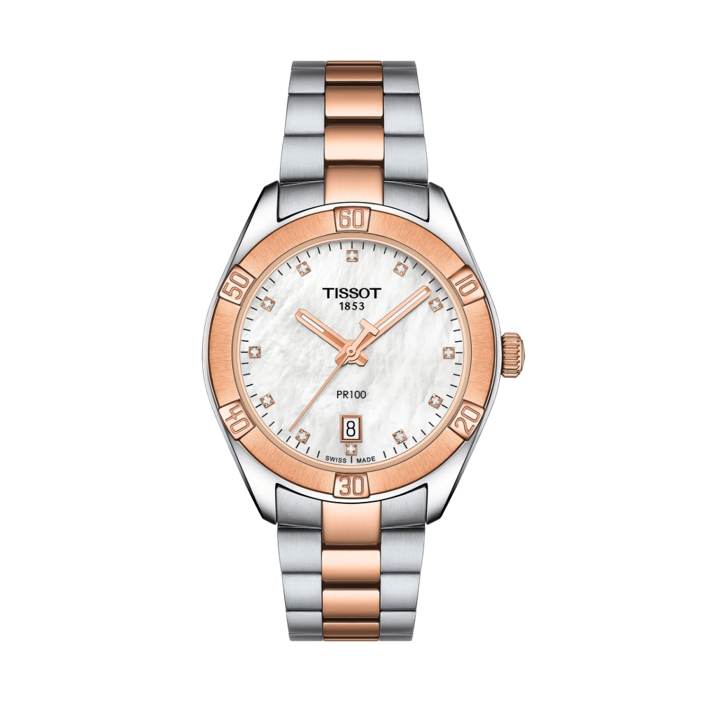 TISSOT PR100 Sport Chic Diamond karóra T101.910.22.116.00