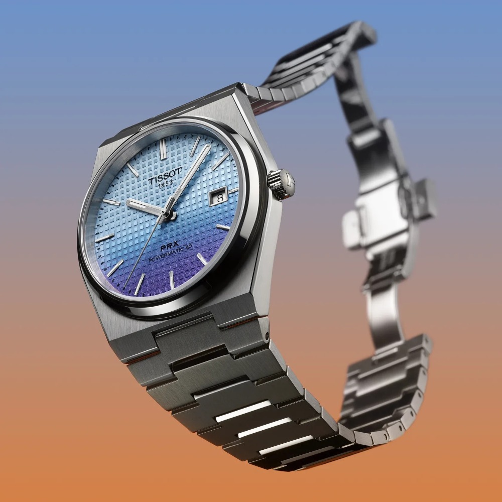 TISSOT PRX Gradient Powermatic 80 karóra T137.407.11.351.01 - Image 5