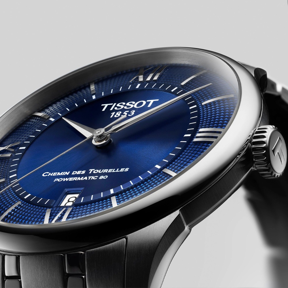 TISSOT Chemin des Tourelles Powermatic 80 karóra T139.807.11.048.00 - Image 2