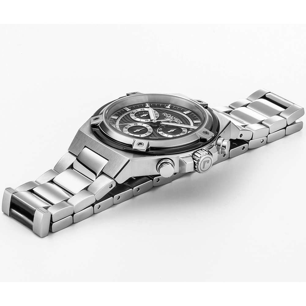 Roamer Tempomaster Chrono karóra 221837 41 55 20 - Image 2