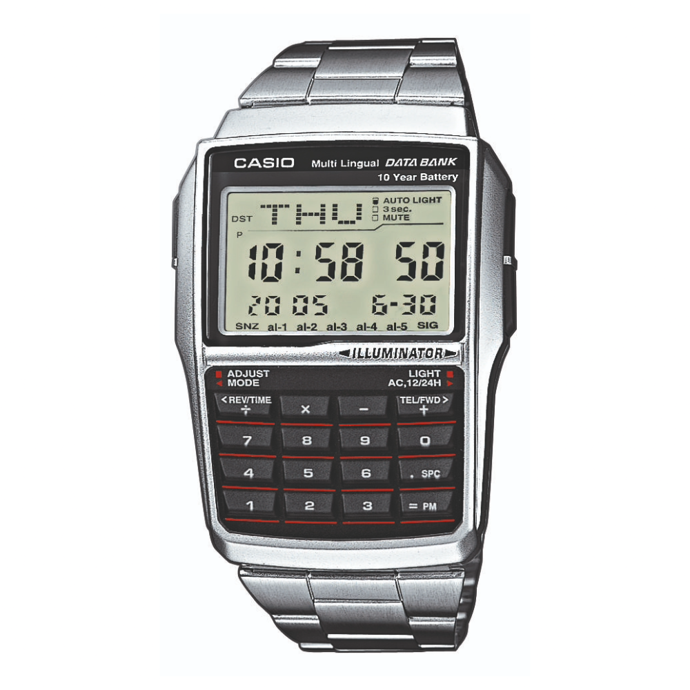 Casio Data Bank Calculator DBC-32D-1AES karóra