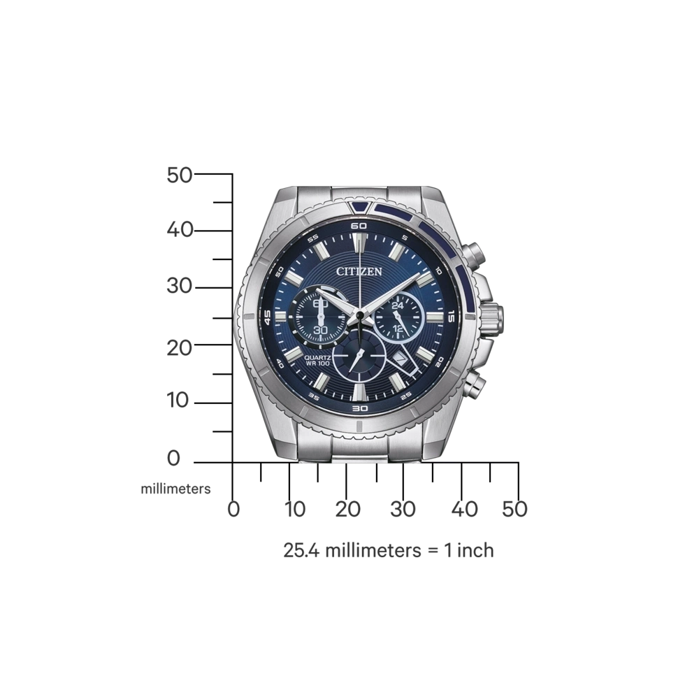 Citizen Quartz Chrono BM7631-52E karóra - Image 4