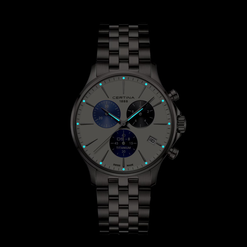 Certina DS-8 Chrono Titanium karóra C045.417.44.011.00 - Image 2