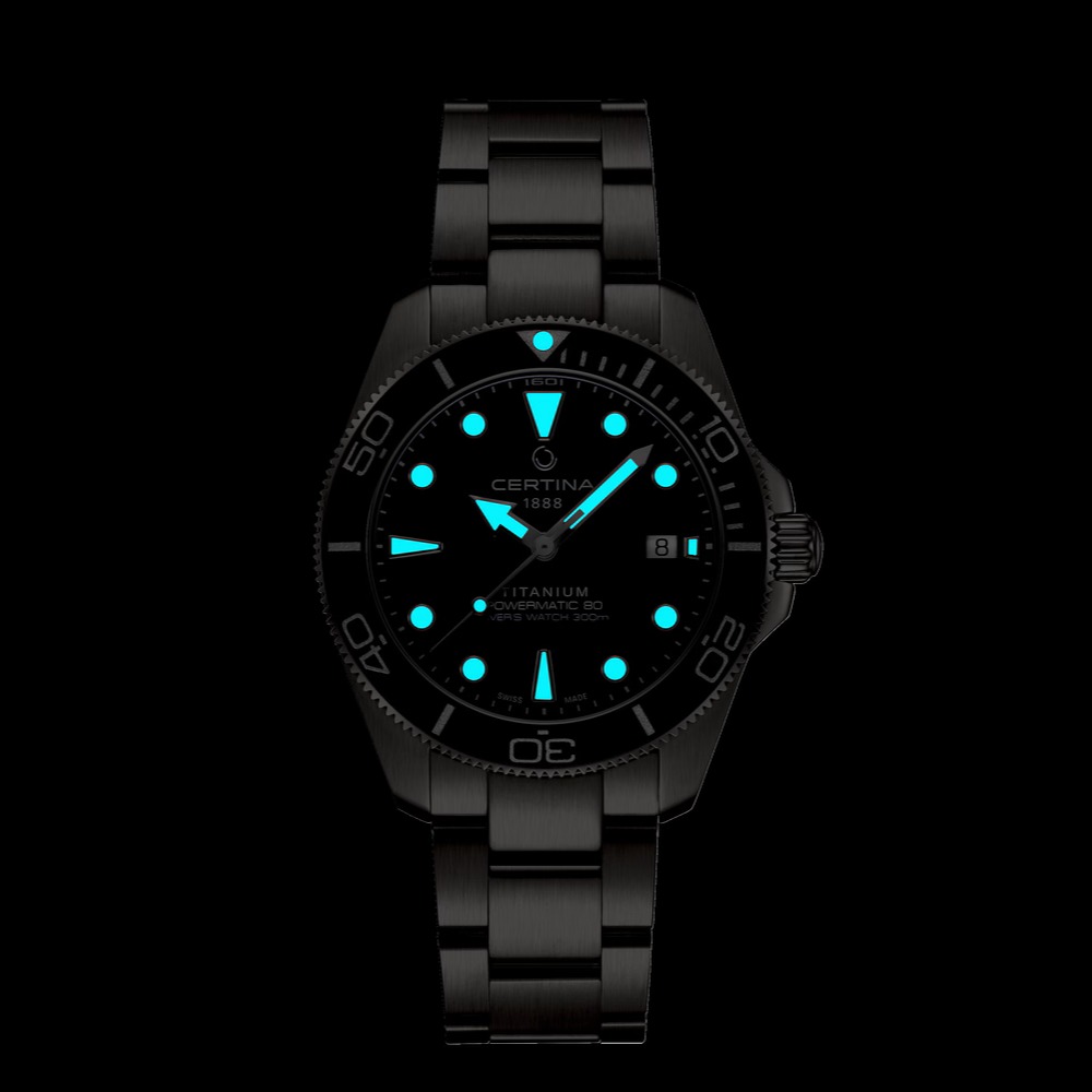 Certina DS Action Diver 40.5mm Titanium Powermatic 80 búváróra C048.407.44.041.00 - Image 2