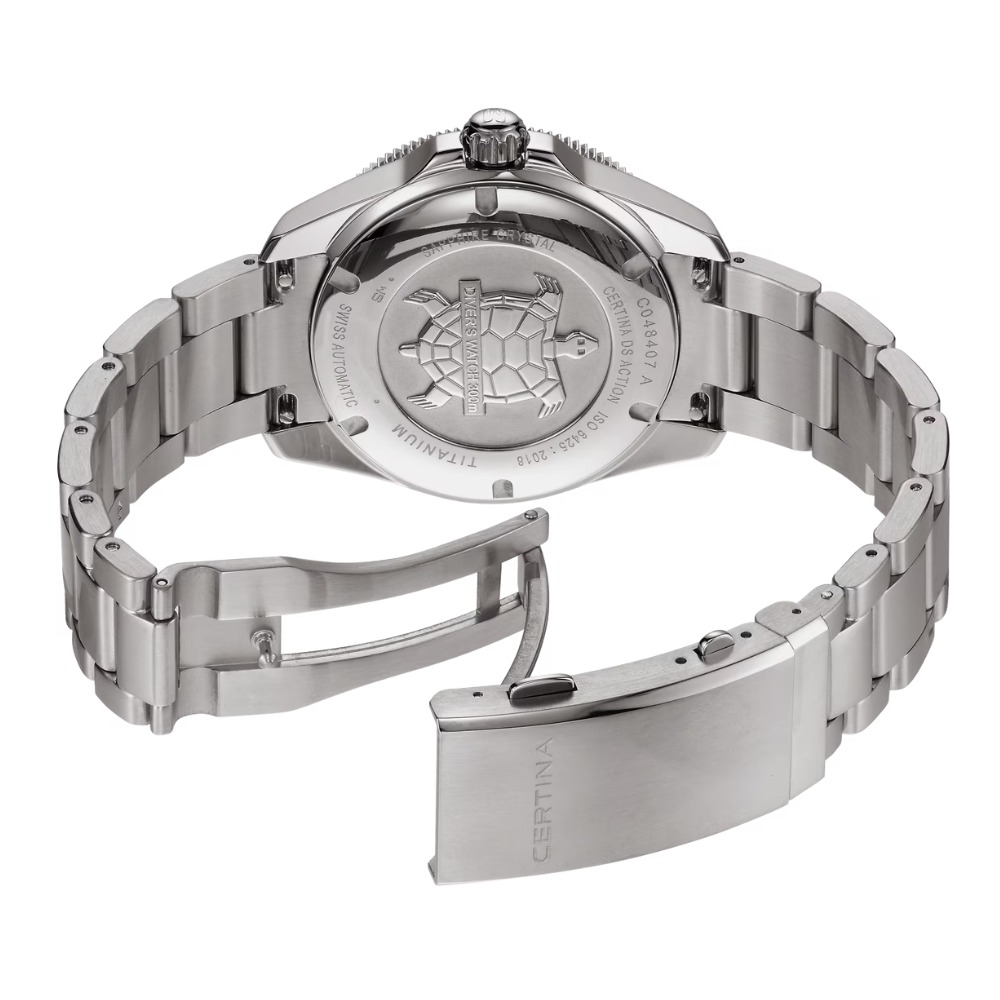 Certina DS Action Diver 40.5mm Titanium Powermatic 80 búváróra C048.407.44.041.00 - Image 4