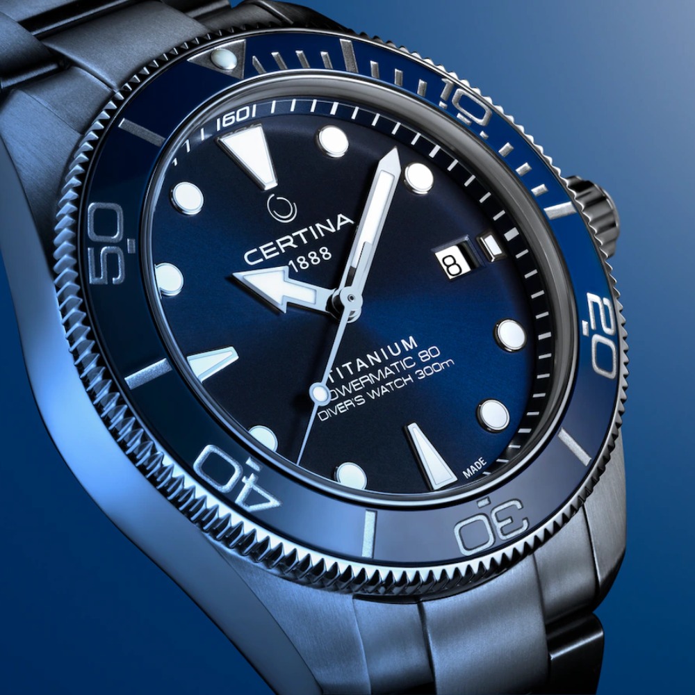 Certina DS Action Diver 40.5mm Titanium Powermatic 80 búváróra C048.407.44.041.00 - Image 6