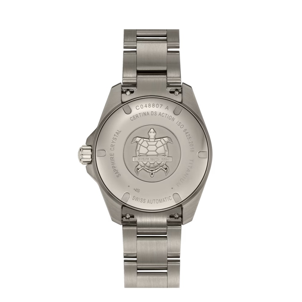 Certina DS Action Diver 38mm Titanium Powermatic 80 búváróra C048.807.44.041.00 - Image 3