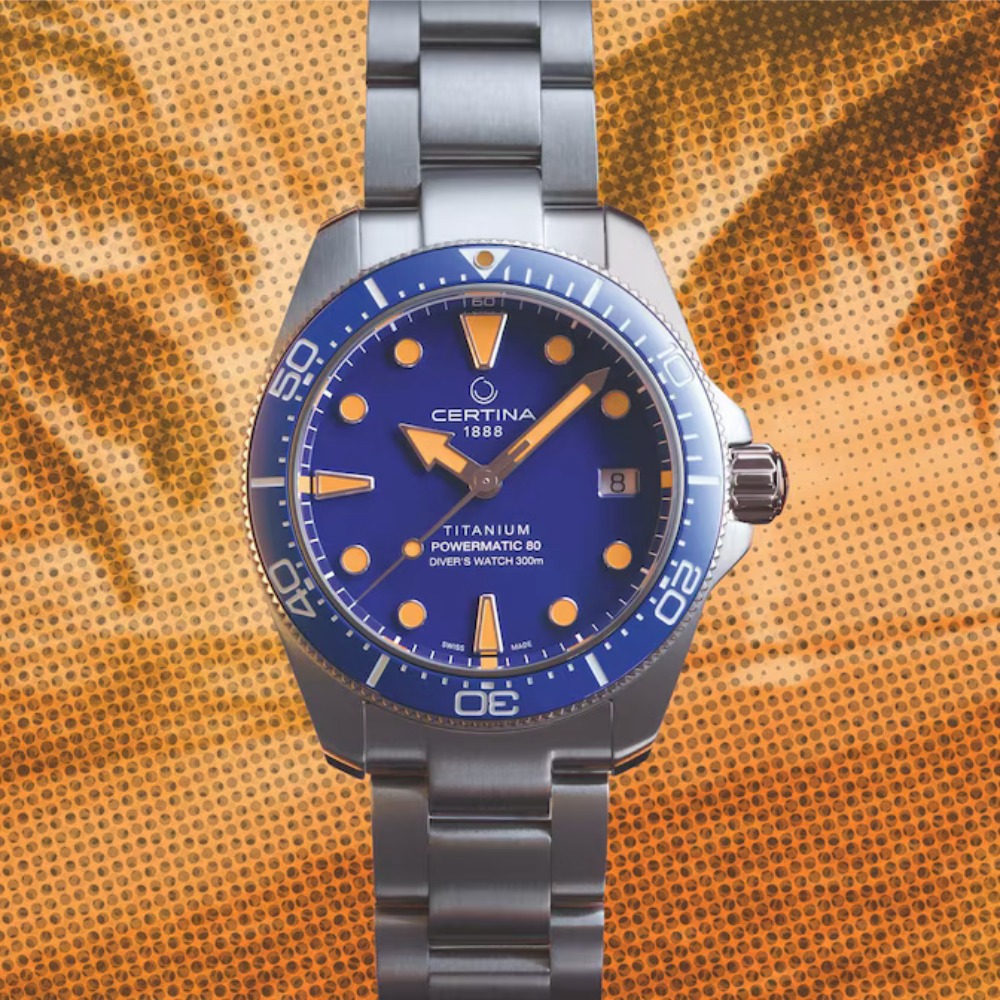 Certina DS Action Diver 38mm Titanium Powermatic 80 búváróra C048.807.44.041.00 - Image 6
