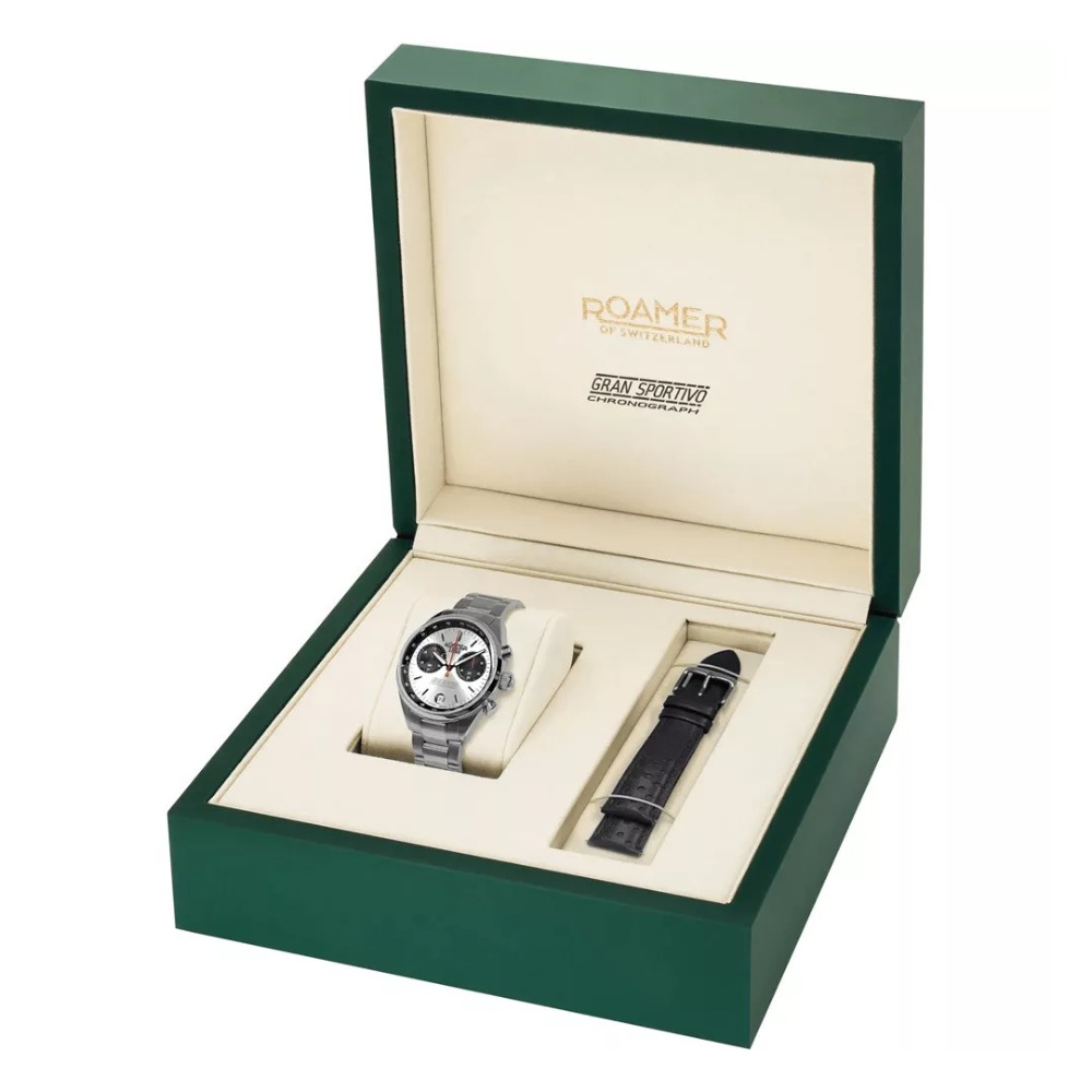 Roamer Gran Sportivo Chrono Box Set karóra 978818 41 85 21 - Image 4