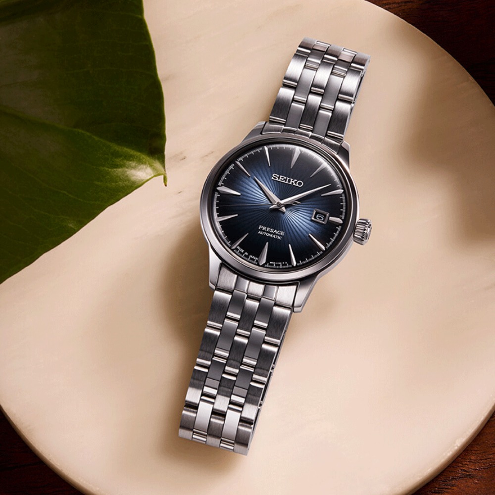 SEIKO Presage Cocktail Time Blue Moon SRPB41J1 karóra - Image 2