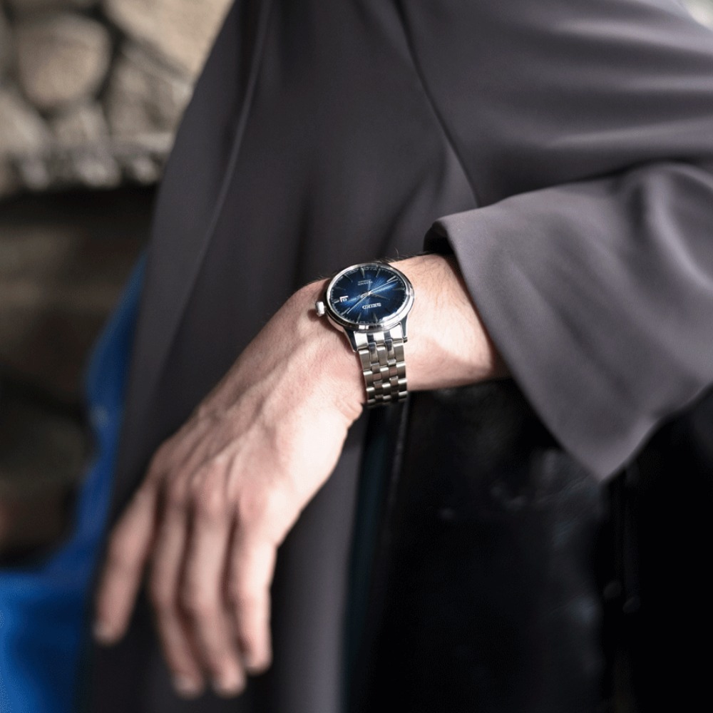 SEIKO Presage Cocktail Time Blue Moon SRPB41J1 karóra - Image 5