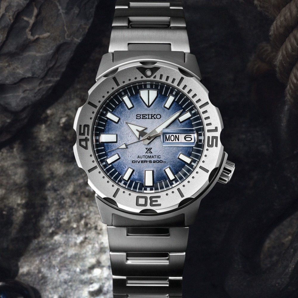 SEIKO Prospex Sea "Monster" Save The Ocean Special Edition SRPG57K1 búváróra - Image 4
