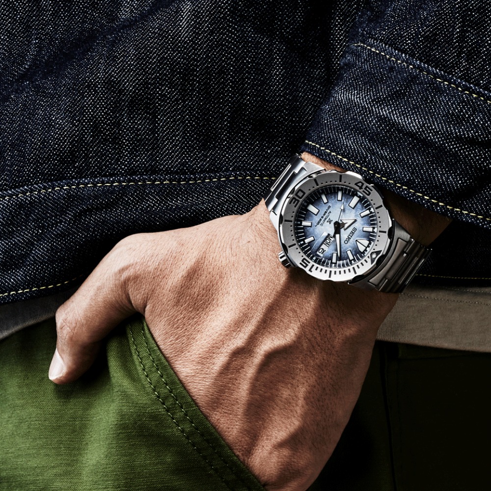 SEIKO Prospex Sea "Monster" Save The Ocean Special Edition SRPG57K1 búváróra - Image 3