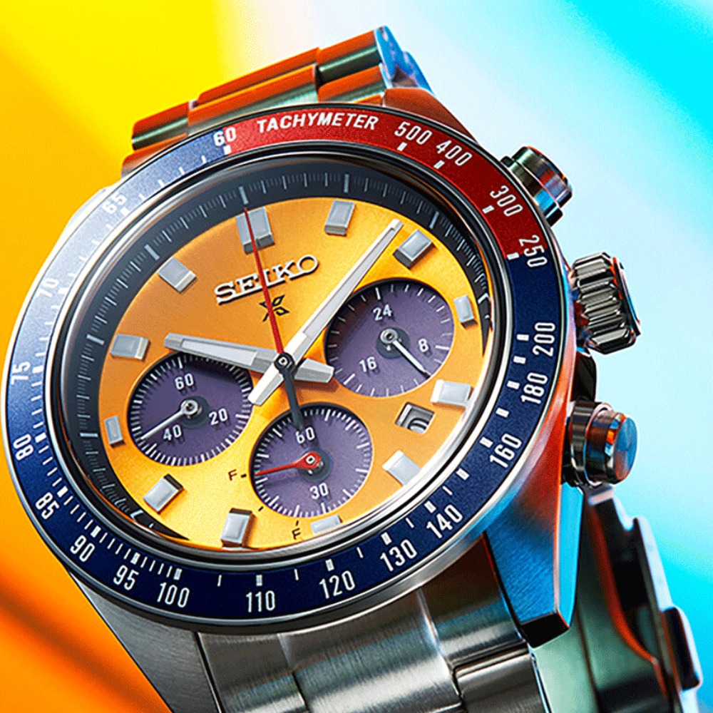 SEIKO Prospex Speedtimer Solar Chronograph Pogue SSC947P1 karóra - Image 4