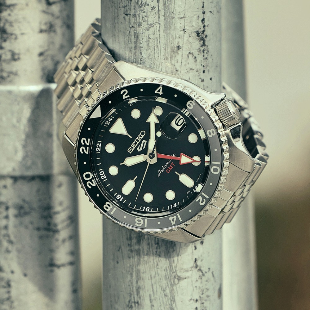 SEIKO 5 Sports SKX Boy GMT SSK001K1 karóra - Image 4