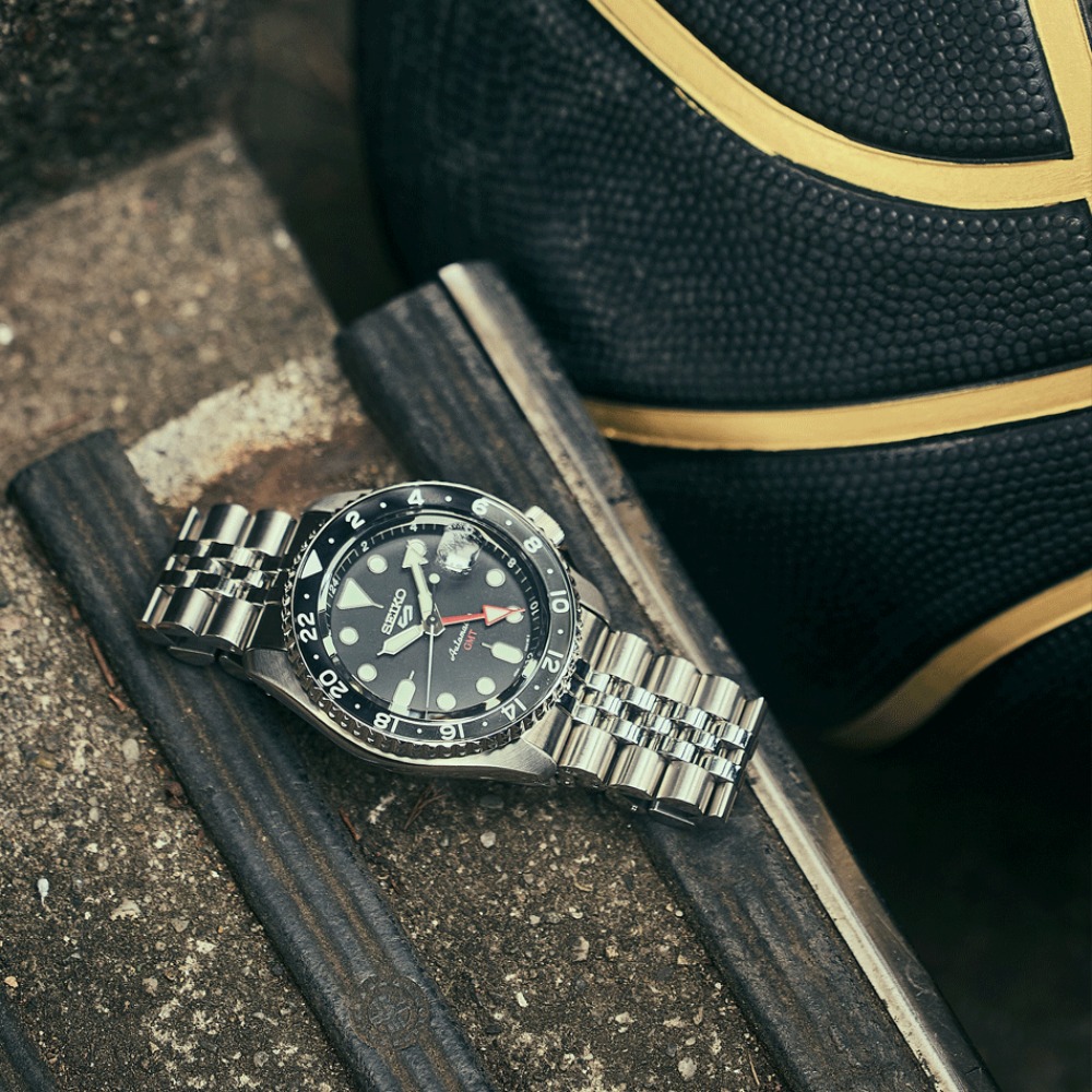 SEIKO 5 Sports SKX Boy GMT SSK001K1 karóra - Image 6