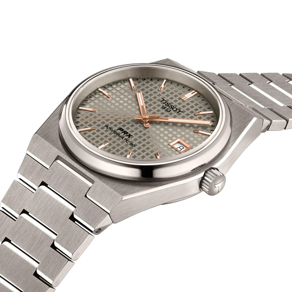 TISSOT PRX Titanium 38mm karóra T137.807.44.061.00 - Image 6