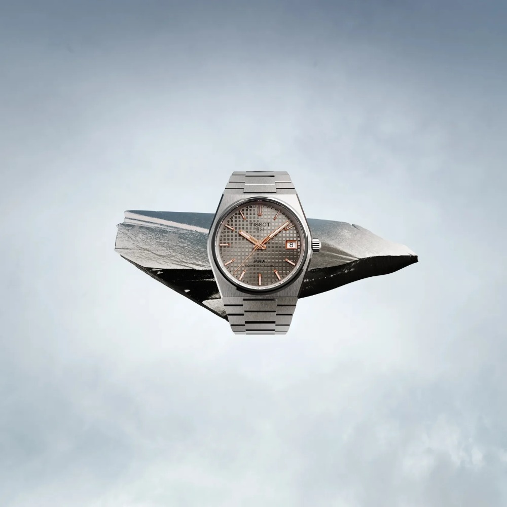 TISSOT PRX Titanium 38mm karóra T137.807.44.061.00 - Image 8