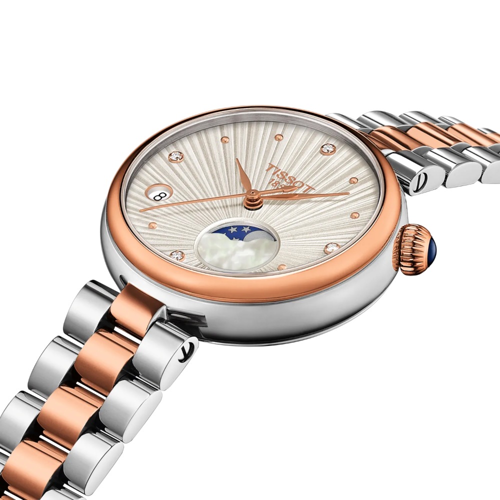 TISSOT Desir Moonphase Diamonds karóra T152.223.22.036.00 - Image 6